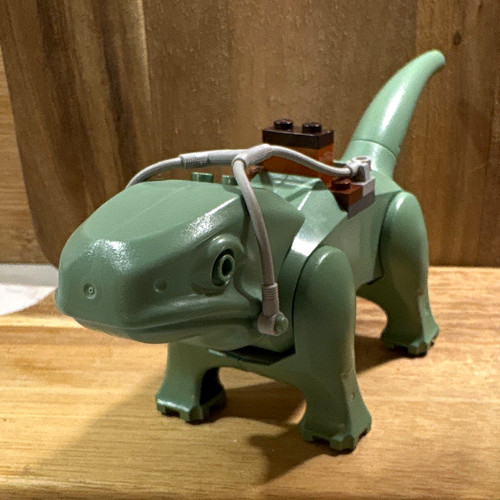 Lego green dinosaur - lego,