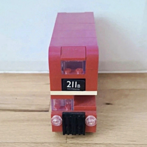 Lego london bus model - bus,