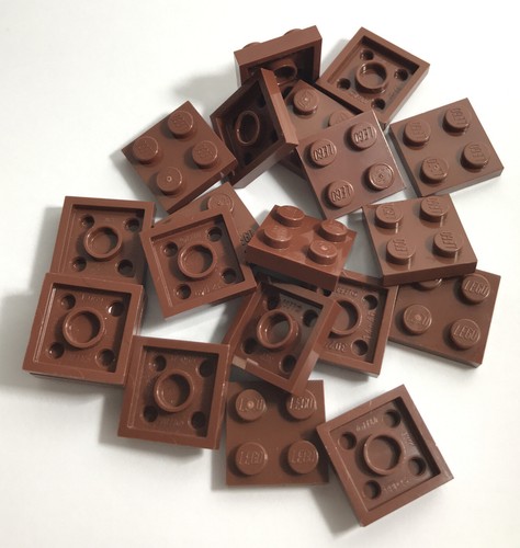 Lego 2x2 plate item - 20,