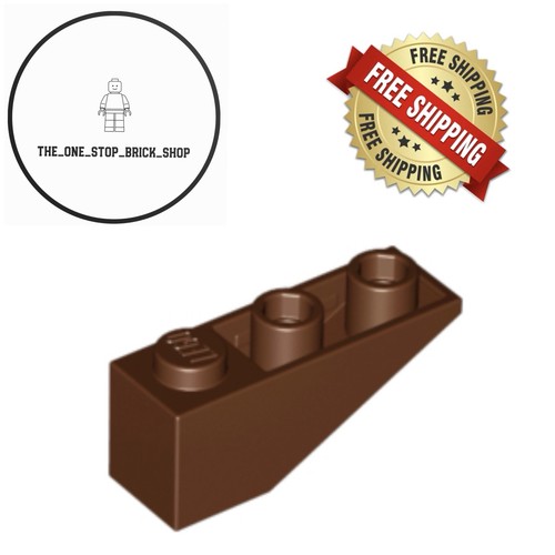 Lego reddish brown slope - reddish,