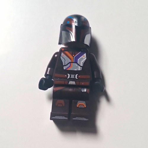 Lego minifigure dark brown - dark,