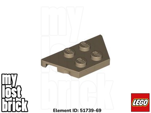 Lego part 51739 wedge - -,