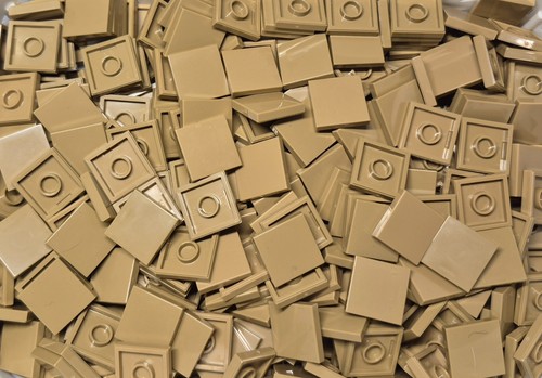 Lego 3068 flat tile 2x2 - flat, dark