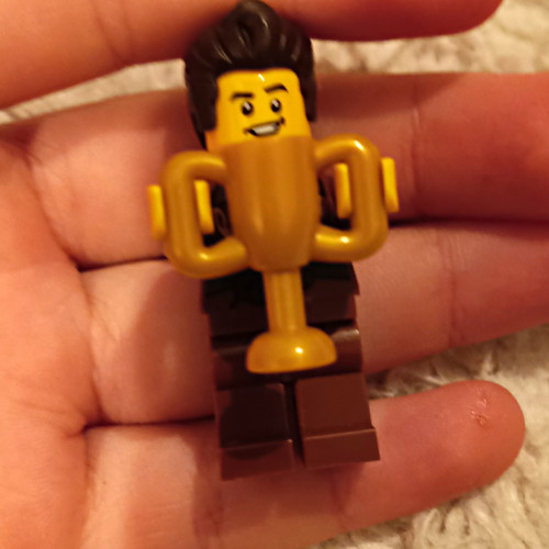 Lego minifigure brown outfit - lego,