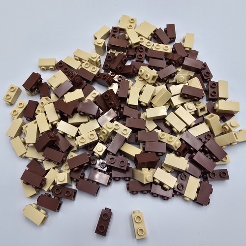 Lego brown tan bricks with - tan,