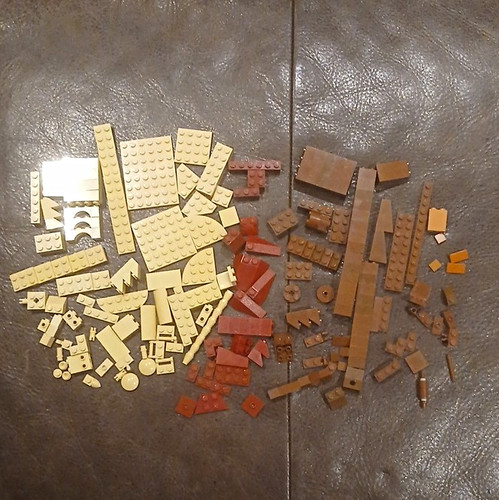 Lego bulk lot - lego, brown