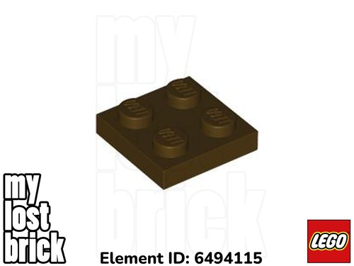 Lego part 3022 - part, 2x2