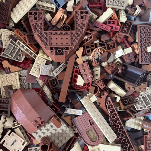 Lego brown bricks 300g - lego,