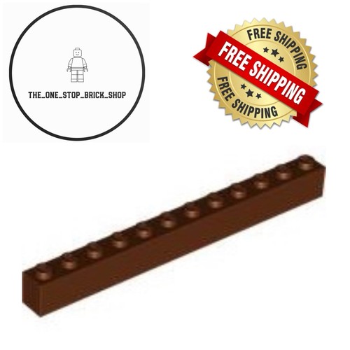 Lego reddish brown brick x - reddish,
