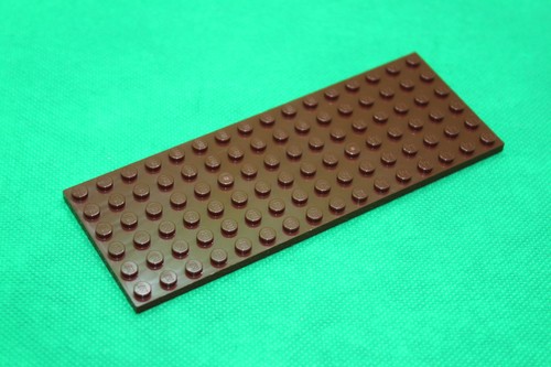 Lego plate reddish - x, 16