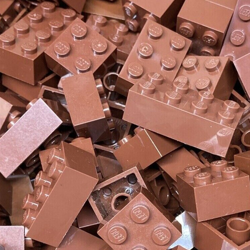Lego bricks 2x2 2x3 - lego, 50-2x2