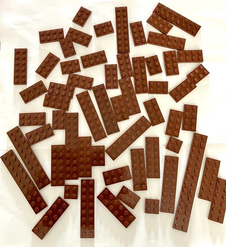Lego bundle reddish - lego, brown