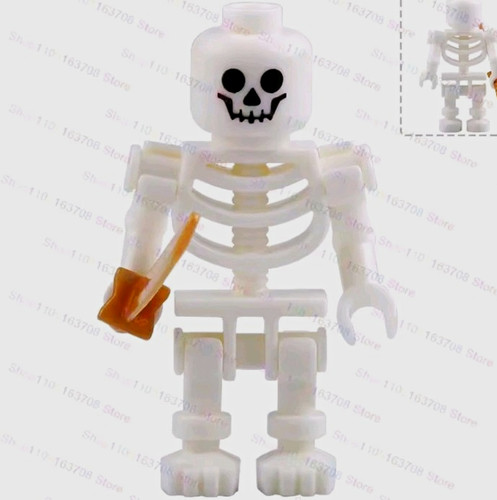Minifigure skeleton - 1x,