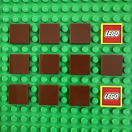 New lego 2x2 brown - new,