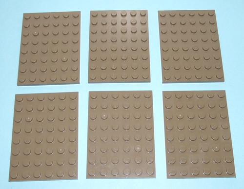 Lego plate dark - x, (dark