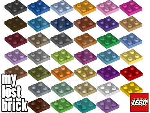 Lego part 3022 plates 2x2 - 3022,