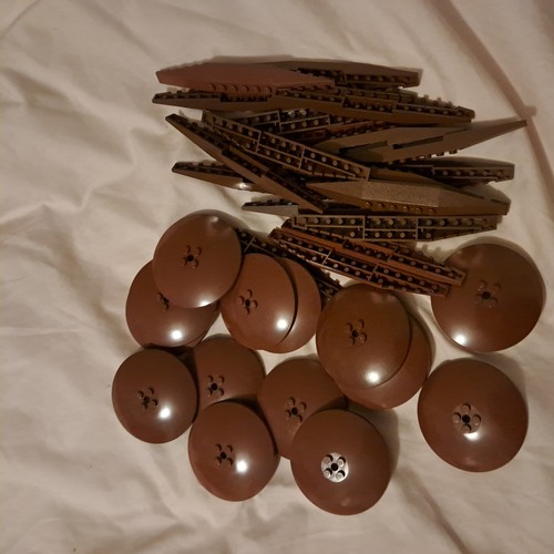 Lego brown brick - , 17